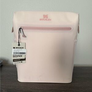Stanley Soft Pink Backpack with Front Pocket